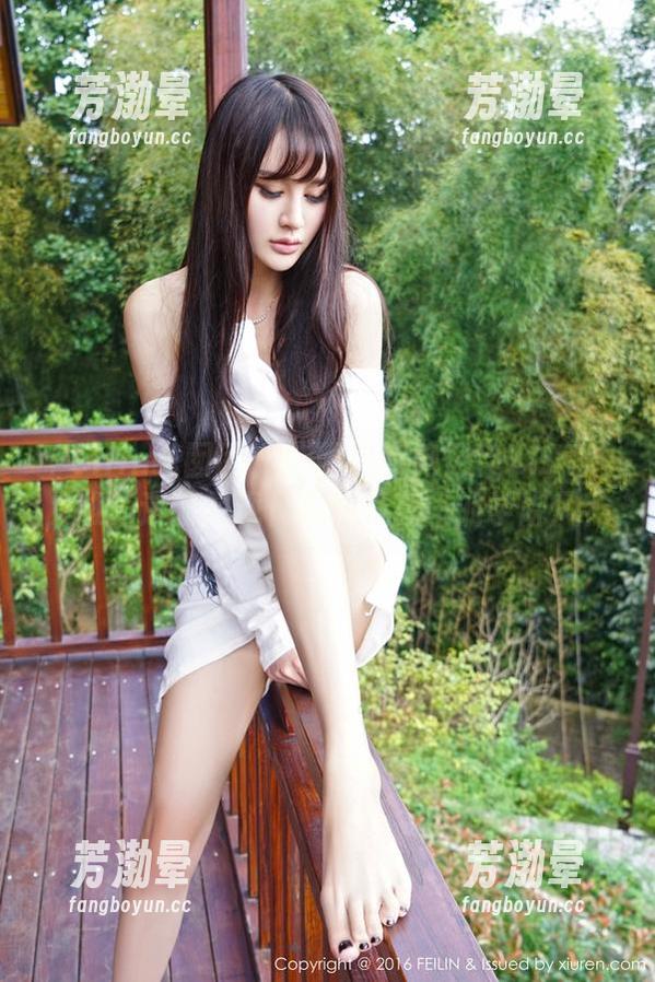 Feilin嗲囡囡-施忆佳KITTY Feilin嗲囡囡 - 校服里的施忆佳KITTY,难道这就是现代私房写真里的学院风?