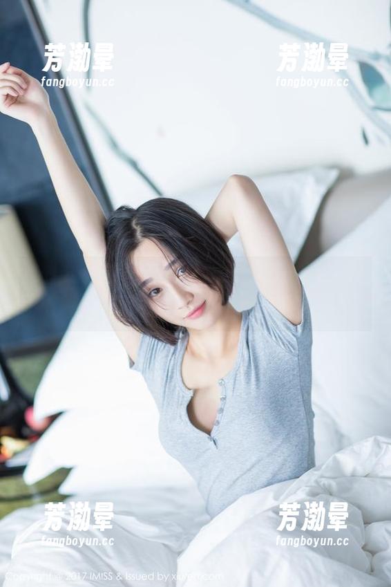 IMiss爱蜜社-逗逗doudou IMiss爱蜜社 - 当逗逗doudou穿上白色,高清效果让你傻眼了!合集走起